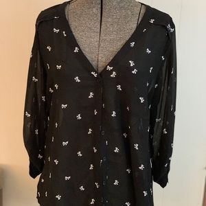 Maurices 3/4 sleeve top